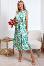 Платье Ольга (зелено-розовое) П15888-45М LT Collection
