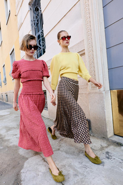 ZARA ЗАМШЕВЫЕ БАЛЕТКИ С БАНТИКОМ, ЗЕЛЕНЫЙ