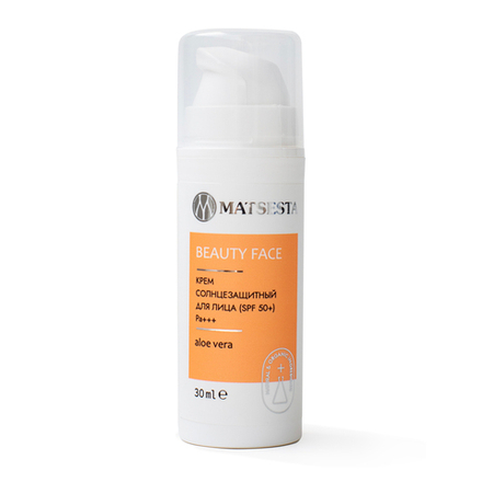 BEAUTY FACE Крем солнцезащитный для лица (SPF 50+), ТМ МАЦЕСТА