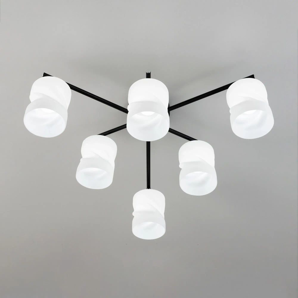 Citilux Нильс CL132165 Люстра потолочная Чёрная