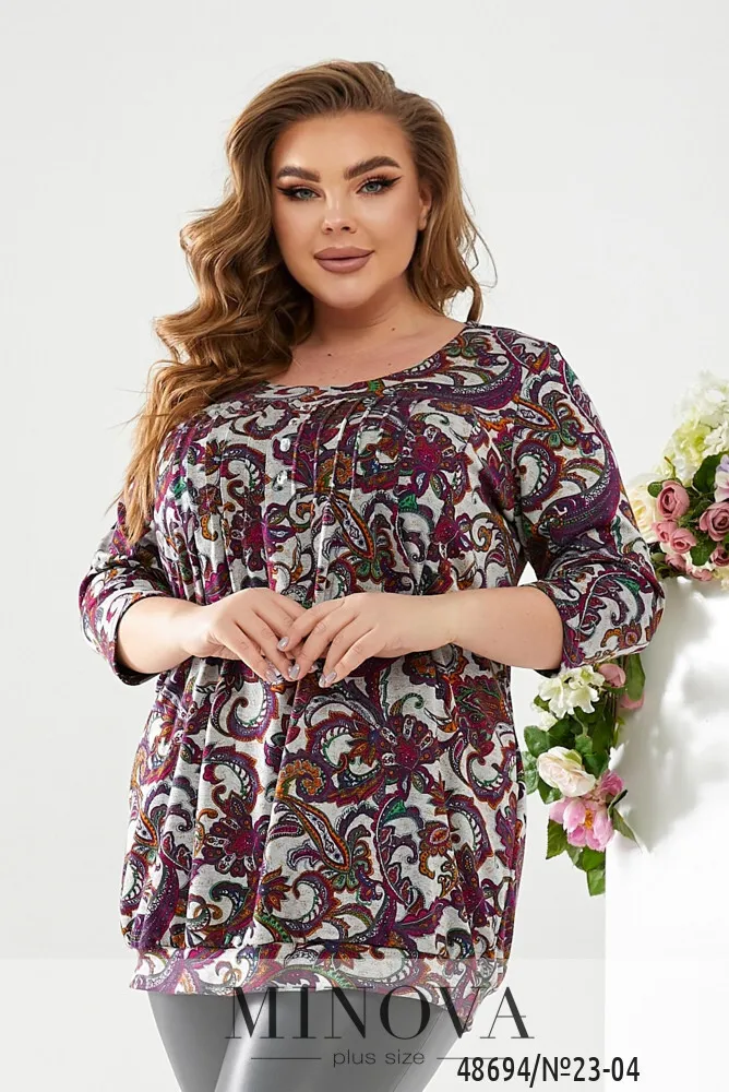 Кофточка 23-04-Серый Minova