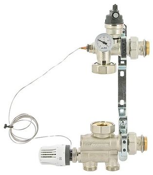 Насосно-смесительная группа Uni-Fitt Solomix 1" без насоса