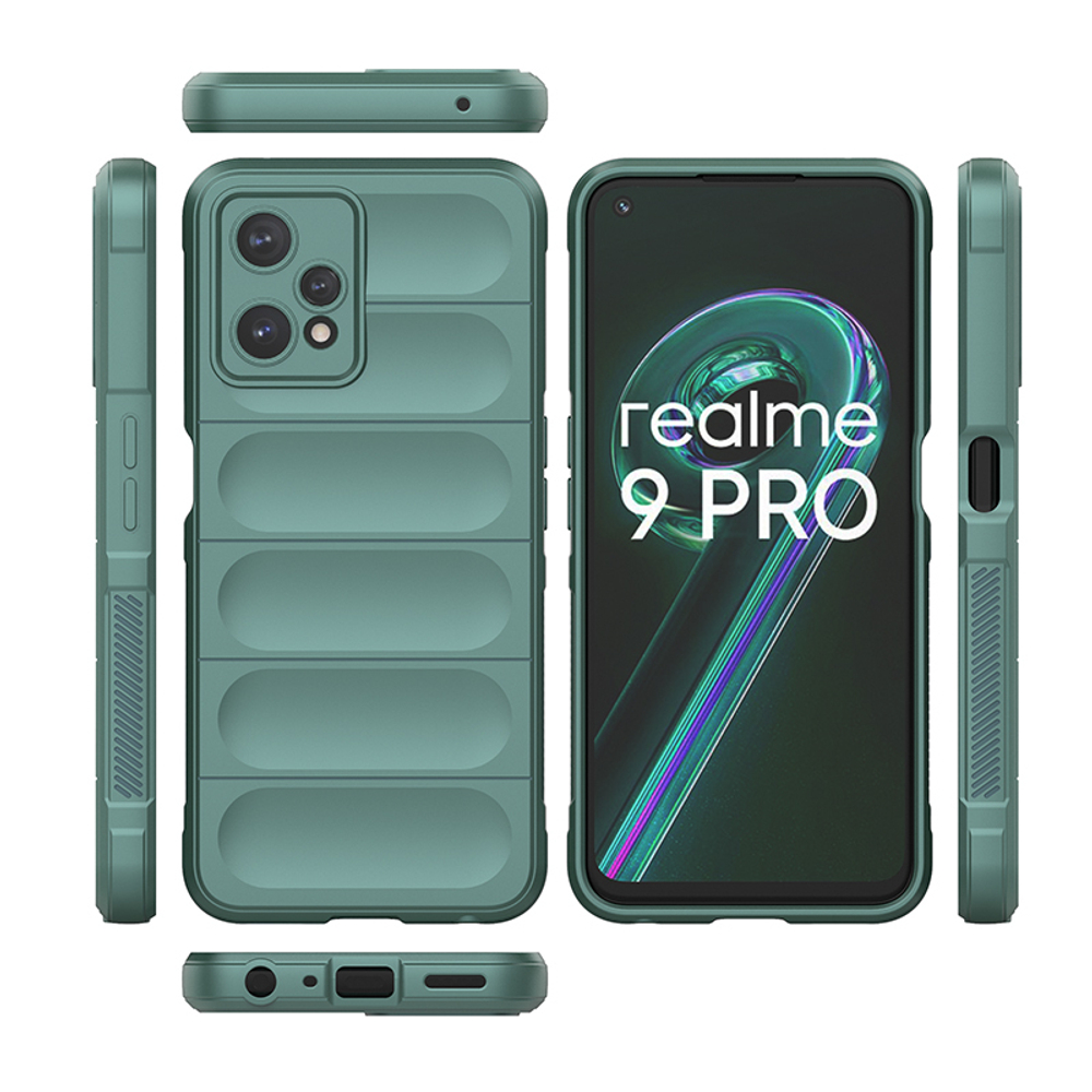 Противоударный чехол Flexible Case для Realme 9 Pro+