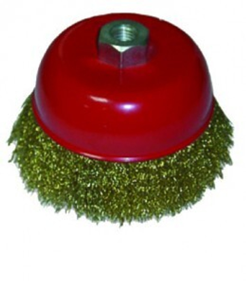 Крацовка (гайка) Чашка, омеднен. проволока, d= 65мм (888)   3499065