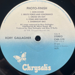 Rory Gallagher ‎– Photo-Finish (Швеция 1978г.)