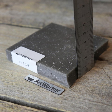 Смальта серого цвета, 300 гр, в кирпичиках V1-1208