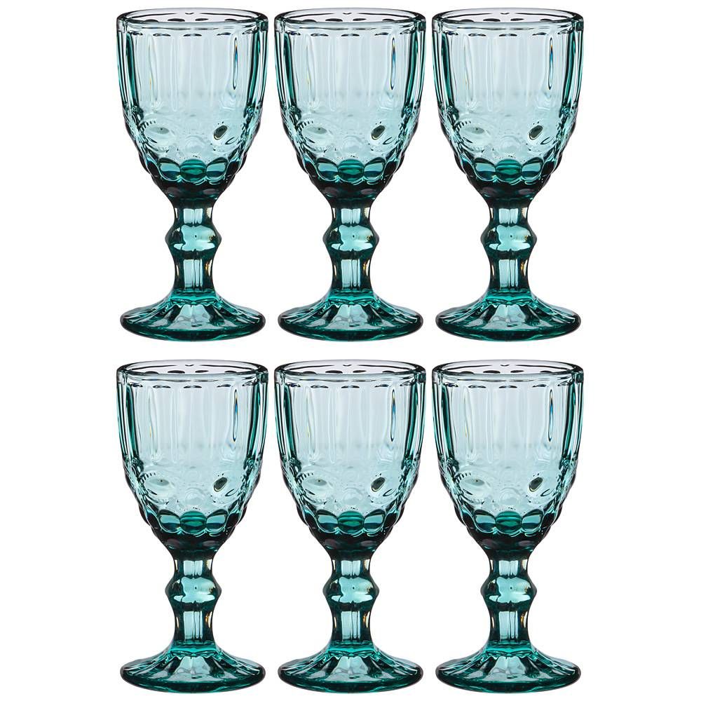 НАБОР РЮМОК "СЕРПЕНТИНА" ИЗ 6ШТ. СЕРИЯ "MUZA COLOR" 50МЛ. / В=10,5 СМ (КОР=16НАБ.)