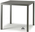 Стол обеденный металлический Scab Design Summer, антрацит