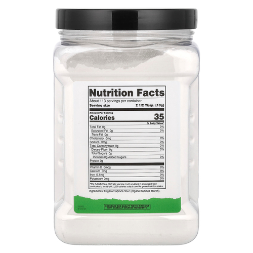 Nutricost, Pantry, органическая мука из тапиоки, 1134 г (40,5 унции)