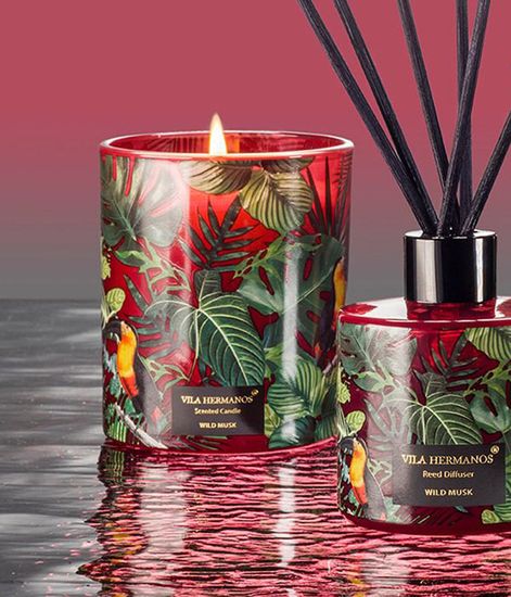 Wild Musk, свеча Jungletopia collection, Vila Hermanos