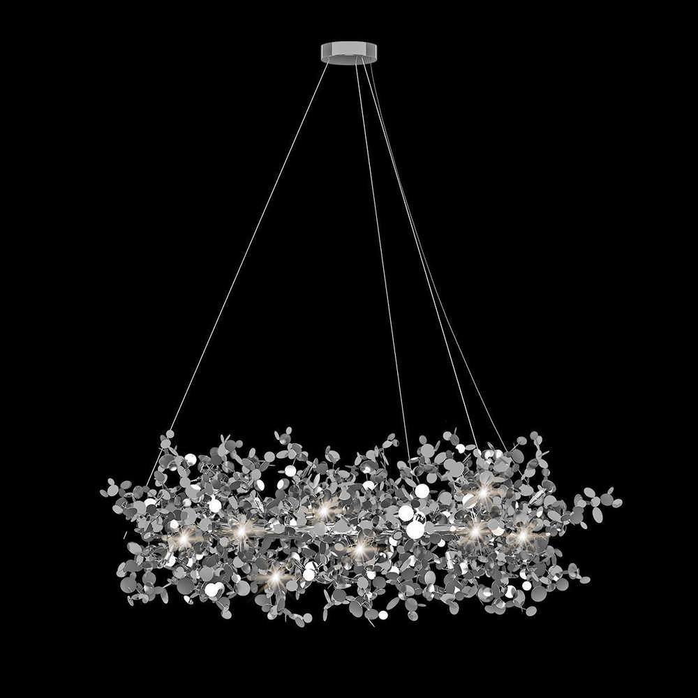 10101/600 Chrome Подвесная люстра LOFT IT Spark