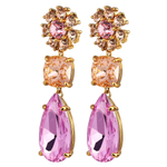 Серьги Dyrberg Kern MISIA SG ROSE / PEACH 460513