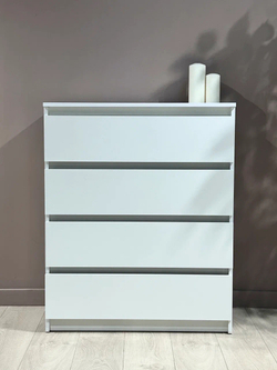 Комод 4 ящика «Денвер» Белый
