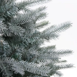 Ёлка «Искристая» 120 см, литой ПВХ с белым напылением (259 веток) (SP1908A-120)