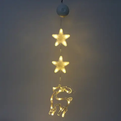 Фигура светодиодная «Олень» 11.5*17 см (батарейки 3 ААА), 1 реж, Теплый белый