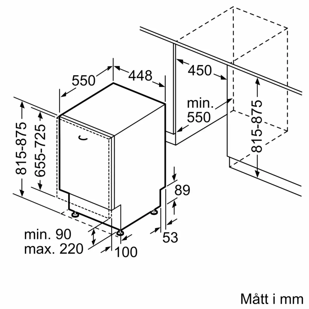 Встраиваемая посудомоечная машина Bosch SPV6ZMX01E