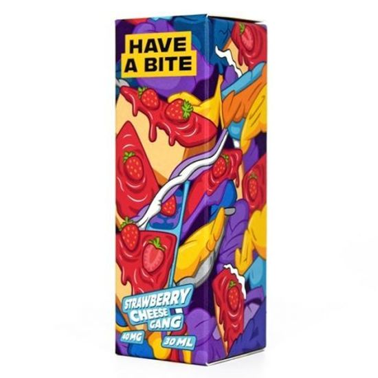 Жидкость Have a Bite (30 мл, 20 мг SALT) Strawberry Cheese Gang