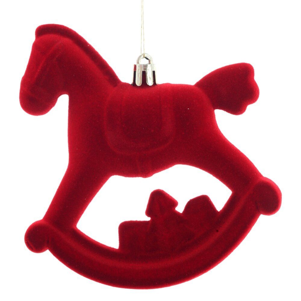 GAEM Набор из 2шт, Украшение новогоднее "Лошадка", L10 W5 H11 см