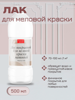 Лак для меловой краски матовый