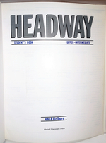 "Headway. Upper-Intermediate. Student s book. Workbook (Прогресс. Уровень выше среднего. Студенческая книжка. Рабочая тетрадь)". Lize John Soars