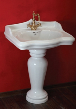 Раковина Impero Migliore  60 см 20788 с колонной