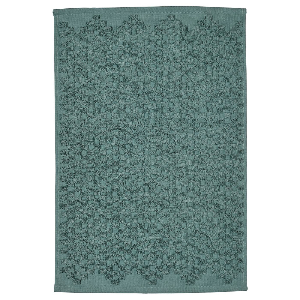Коврик для ванной IKEA FJALLKATTFOT (ФЬЕЛЬКАТТФОТ), Бирюзовый, 40x60 см