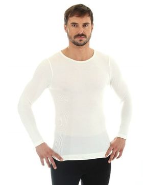 Термофутболка мужская с длинным рукавом BRUBECK Comfort Wool LS12160/11600