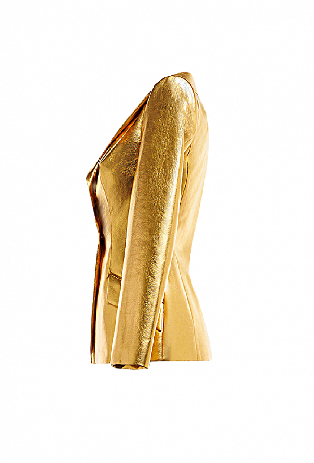 Пиджак однобортный, золото 31-01-24 SS