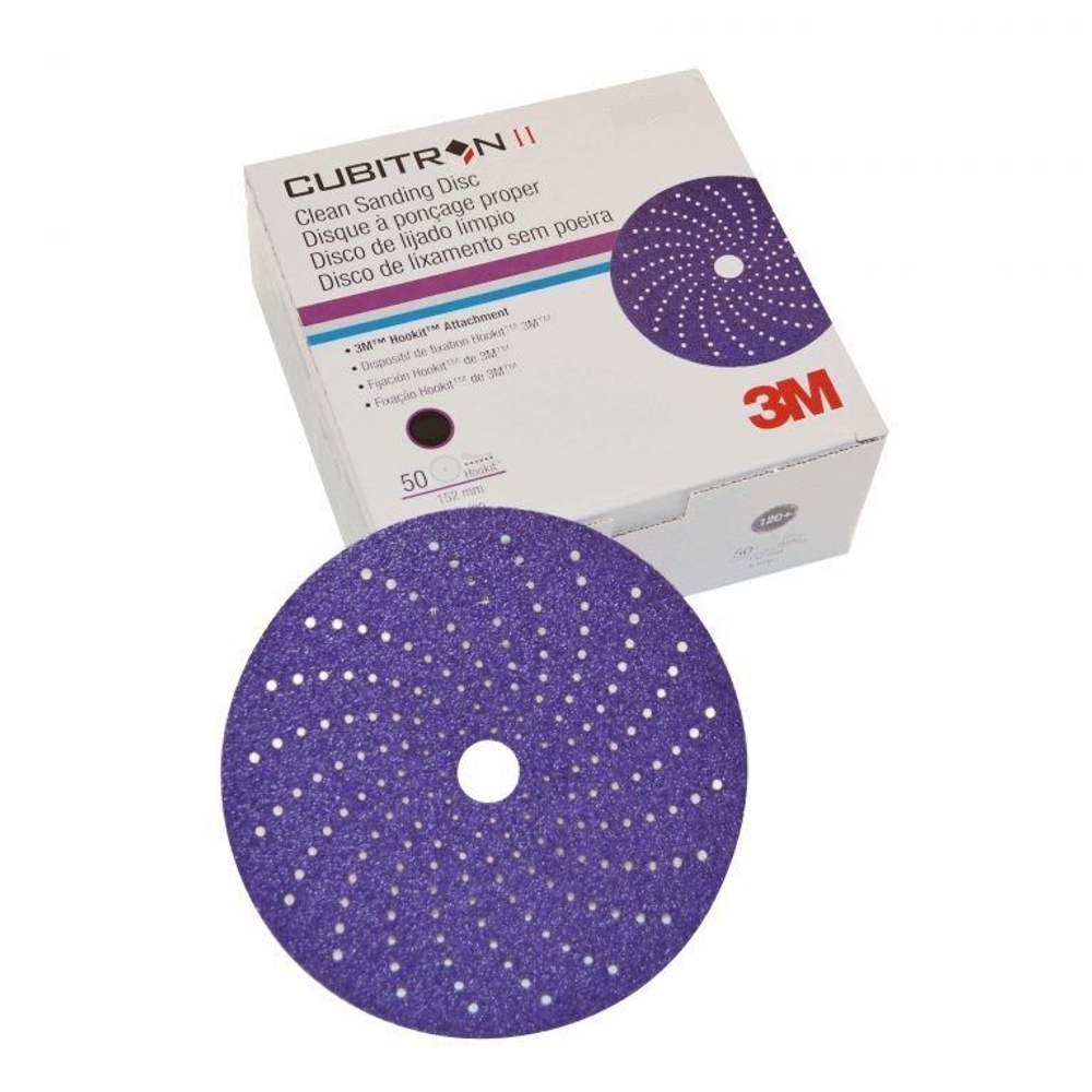 ЗМ Круг абразивный Hookit Purple+ Cubitron II d. 150мм Р220