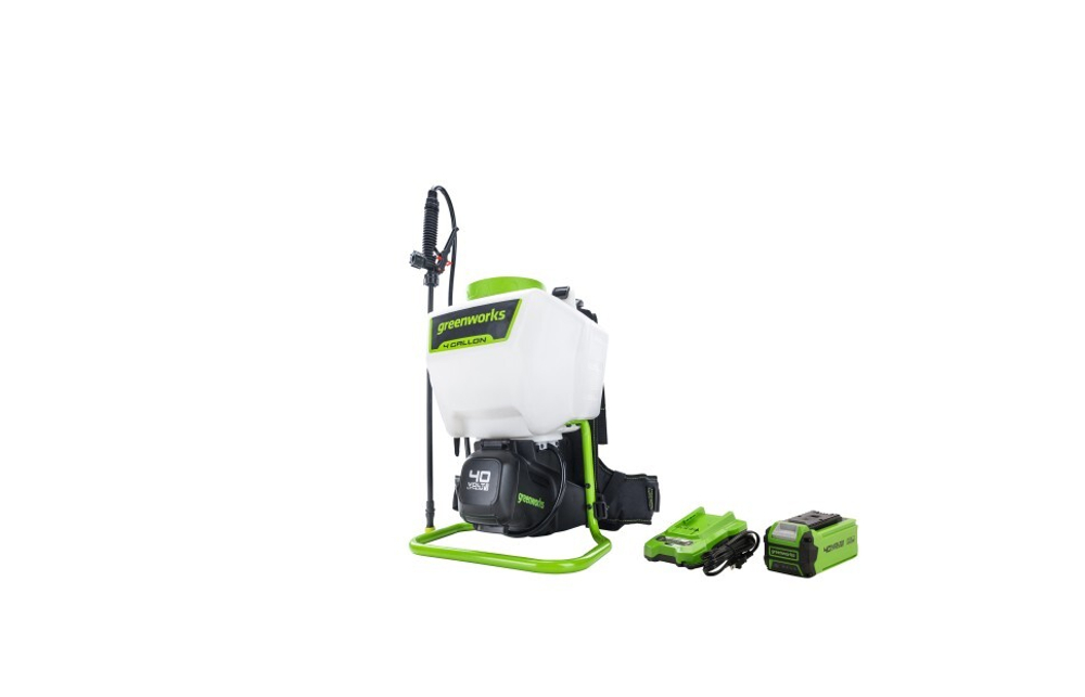 Опрыскиватель аккумуляторный Greenworks G40BPS, 40 В, без АКБ и ЗУ