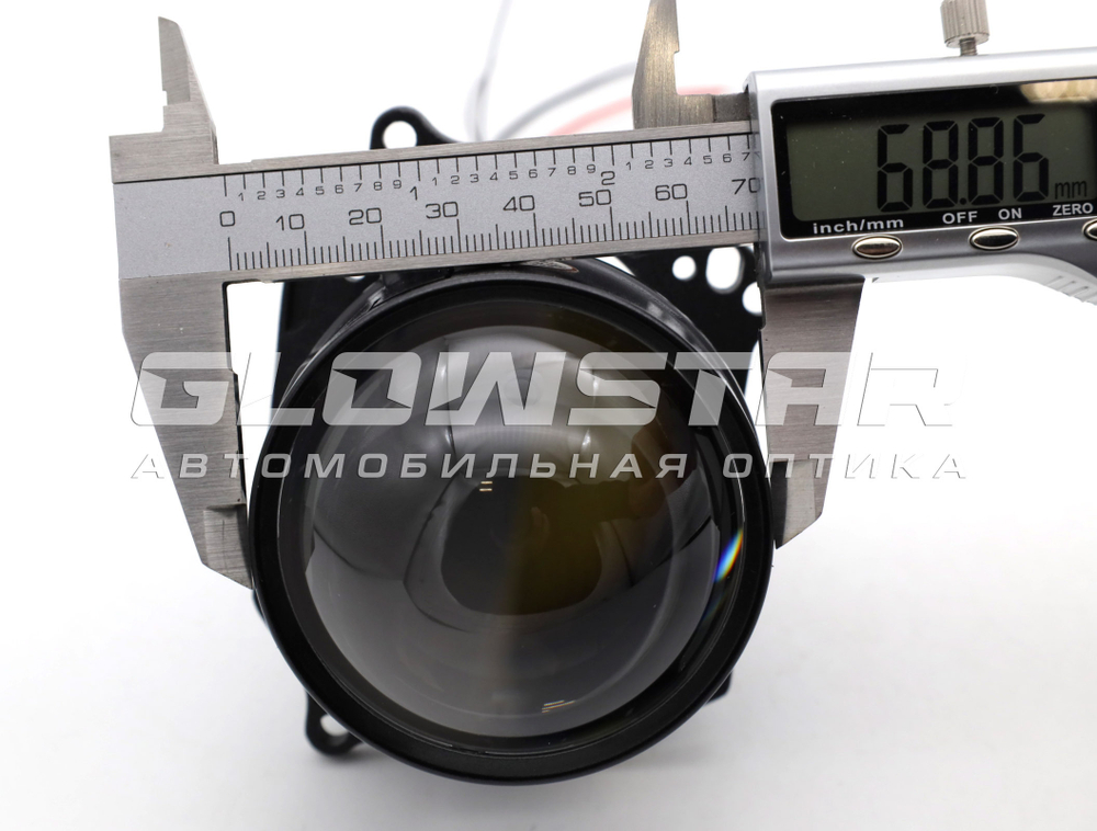 Билед модули Aozoom A5H 2.5 дюйма 2025, 12V, 47W/53W, крепление 3R и съемное гаечное (комплект, 2шт)