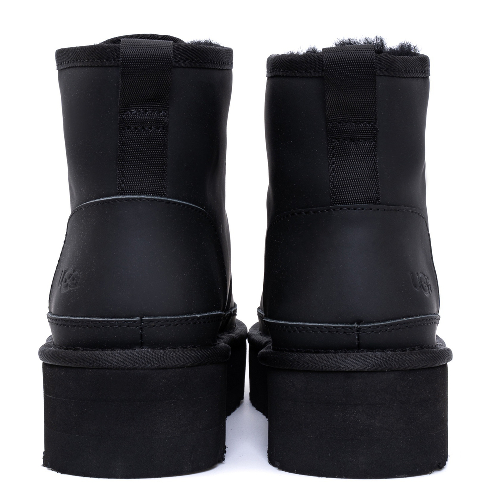 UGG Neumel Platform Zip Ultra Matte Black