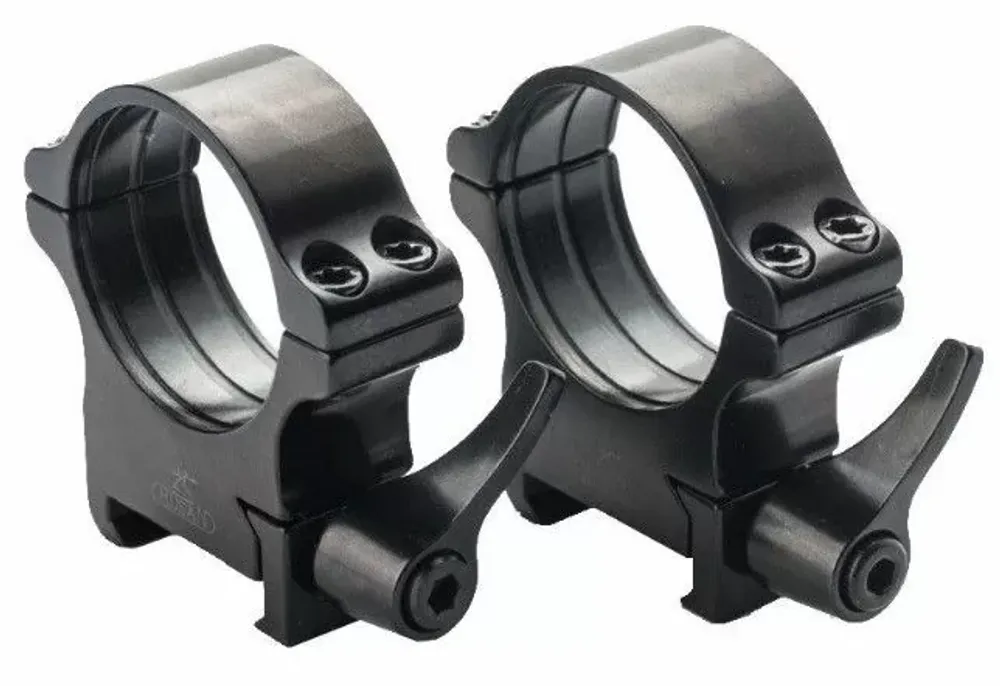 Кольца Rusan быстросъемные Picatinny на 30мм H12 рычажные (050P-30-12-R)