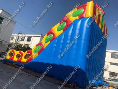 Коммерческий надувной батут-горка "Дракон" 16*8*11 м