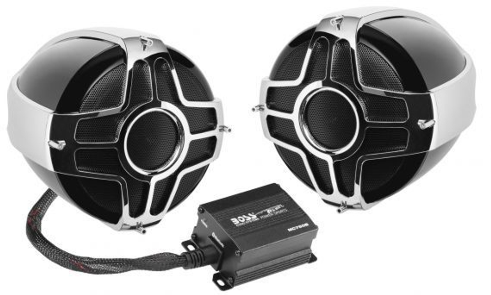 Аудиосистема для мотоциклов Boss Audio MC750B, 1000W, 4"