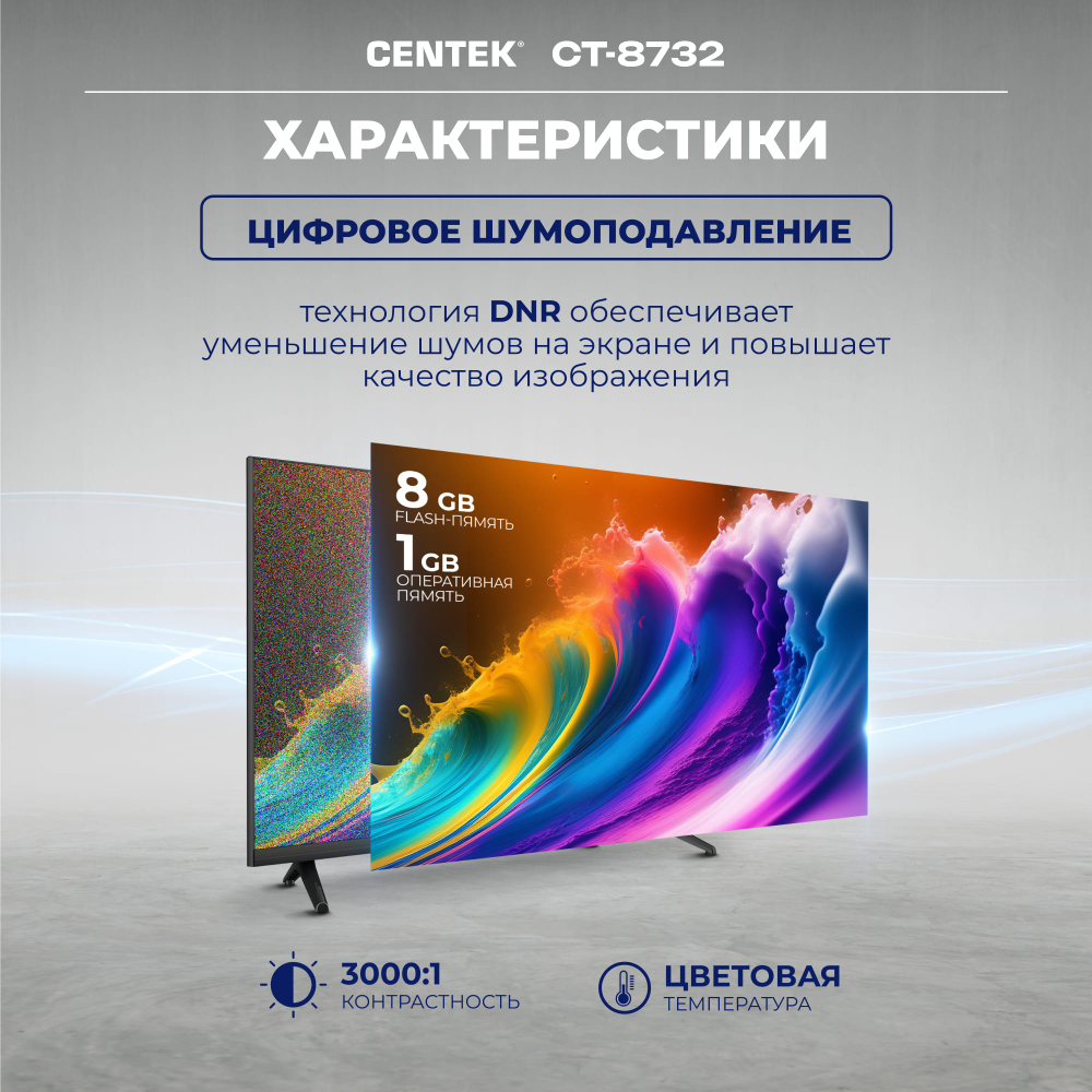 Телевизор Centek CT-8732 Smart 32 HD ready