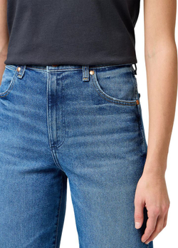 Джинсы Wrangler MOM STRAIGHT STRIDE синий