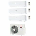 Мультисплит-система Mitsubishi Heavy на 3 комнаты (20+20+20 кв.м.)