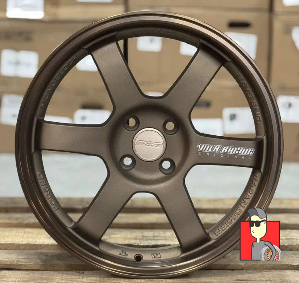 Комплект дисков Rays TE37 17x8 et40 4x100