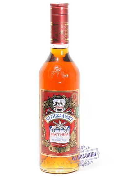 Настойка Стрижамент на горьких травах 0,5л 40%