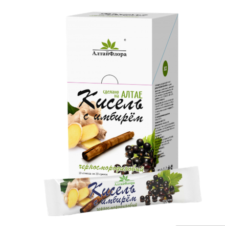 Кисель «С корицей и имбирем» черная смородина (4,05 б)