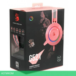 Наушники A4Tech Bloody G521 розовый