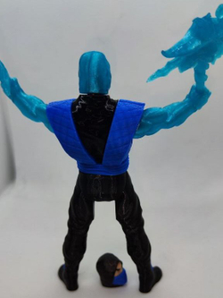 Подвижная фигурка Сабзиро ледяной из Mortal Kombat