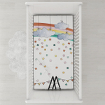 Фотопростынь на резинке Mjölk Rainbow