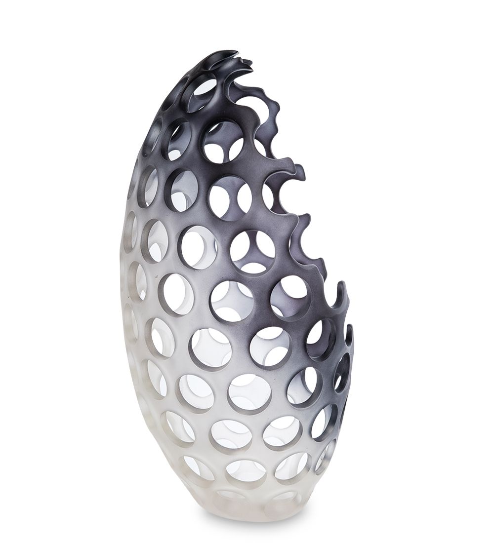 BMB- 69 Ваза «Перфора Черный Омбре»