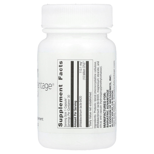 Bariatric Advantage, Innovations, контрольный пробиотик FloraVantage, 30 капсул