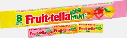 Жевательные конфеты Mini с фруктовым соком Fruit-Tella 88г
