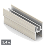 Рамка верхняя двери (5,40 м) Дуб дымчатый ПВХ