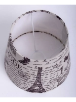 Абажур для торшера e27 тканевый декоративный