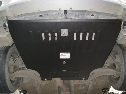 Защита ALFeco картера двигателя и кпп для Nissan Cefiro A33/Maxima II A33, V-2.0 1999-2003 (сталь 2 мм) арт.ALF1530st